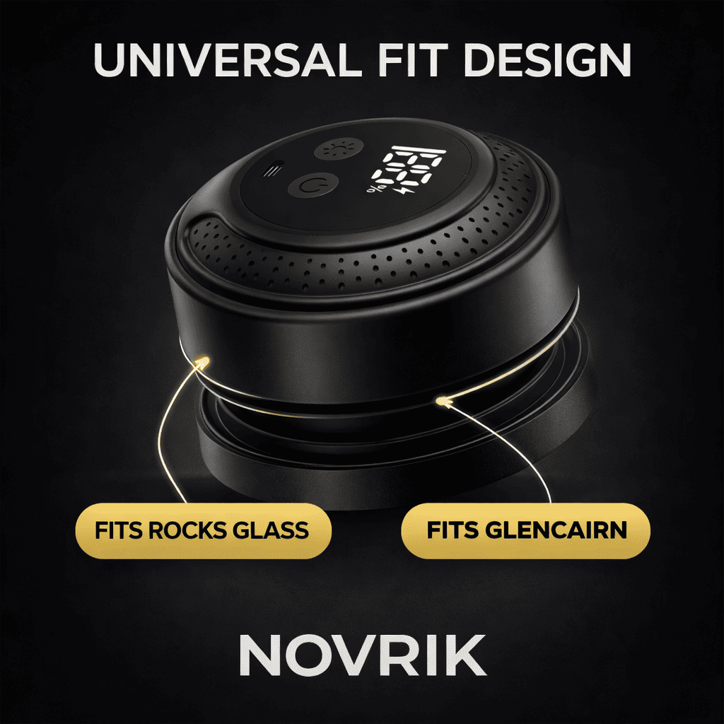 Novrik™ Electric Whiskey Smoker Kit