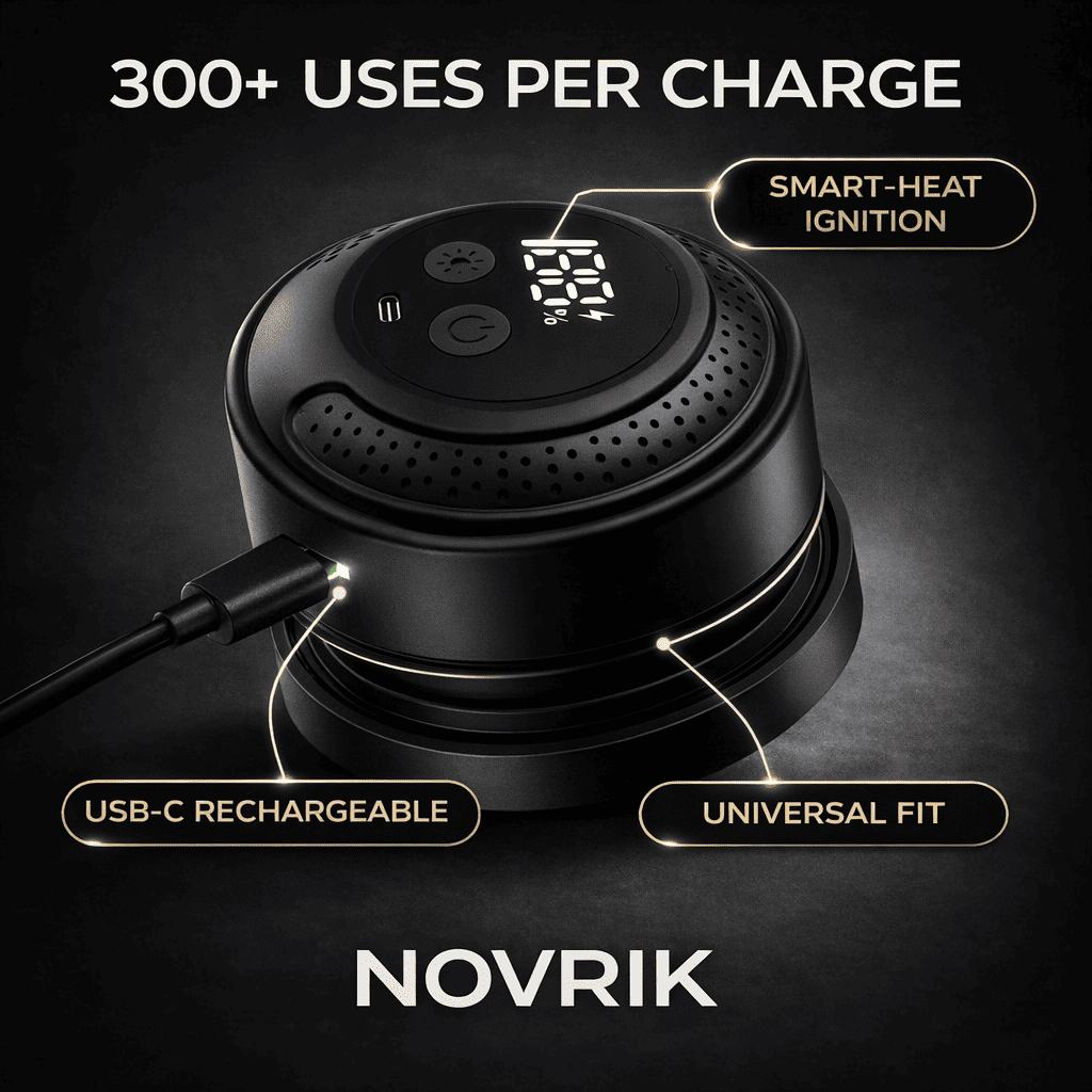 Novrik™ Electric Whiskey Smoker Kit