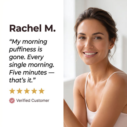 Novrik™ Facial Massager — De-Puff, Sculpt & Relax in 5 Minutes